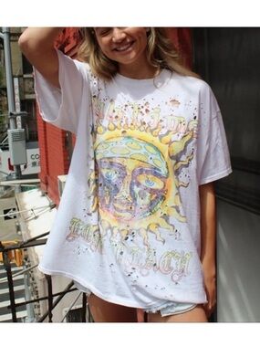 Sublime Distressed women’s oversized T-Shirt size S/M